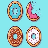 Coloring Book: Doughnuts